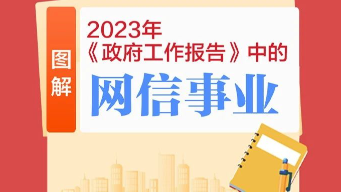 图解｜2023年《政府工作报告》中的网信事业