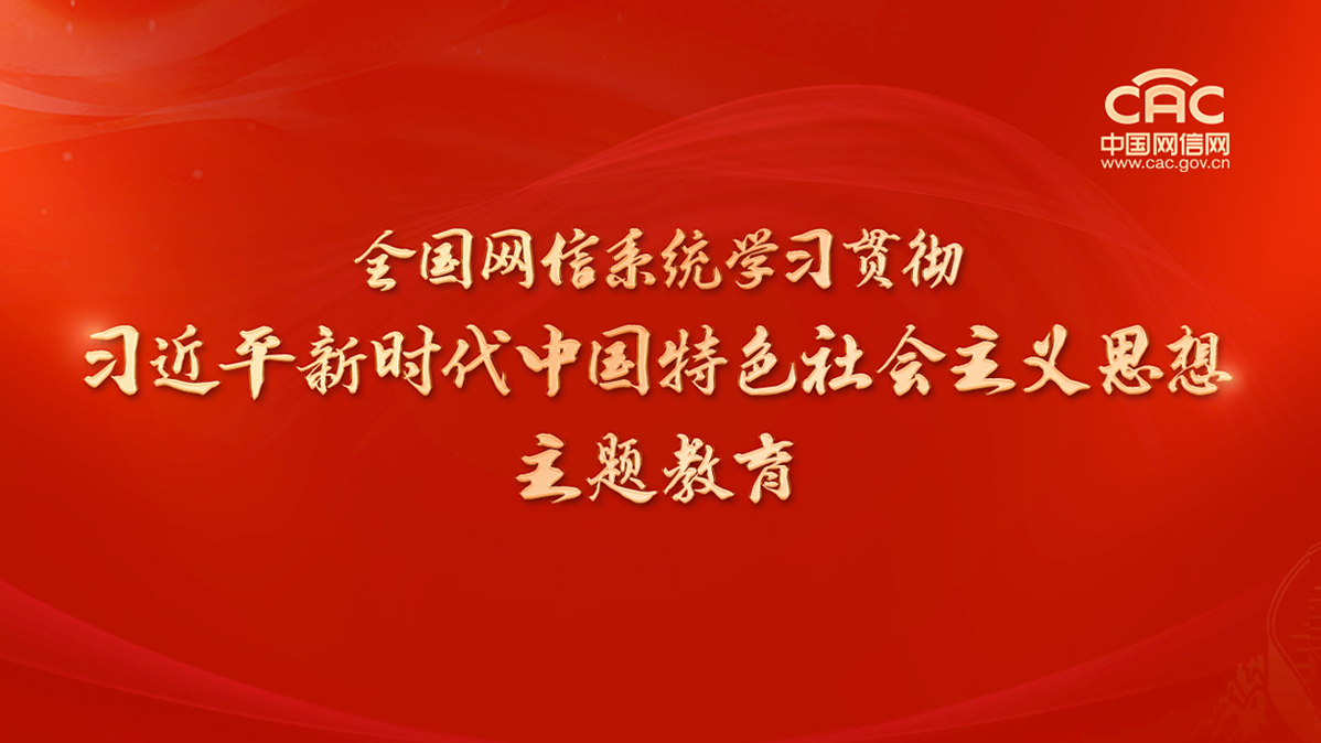 《全国网信系统学习贯彻习近平新时代中国特色社会主义思想主题教育》专题