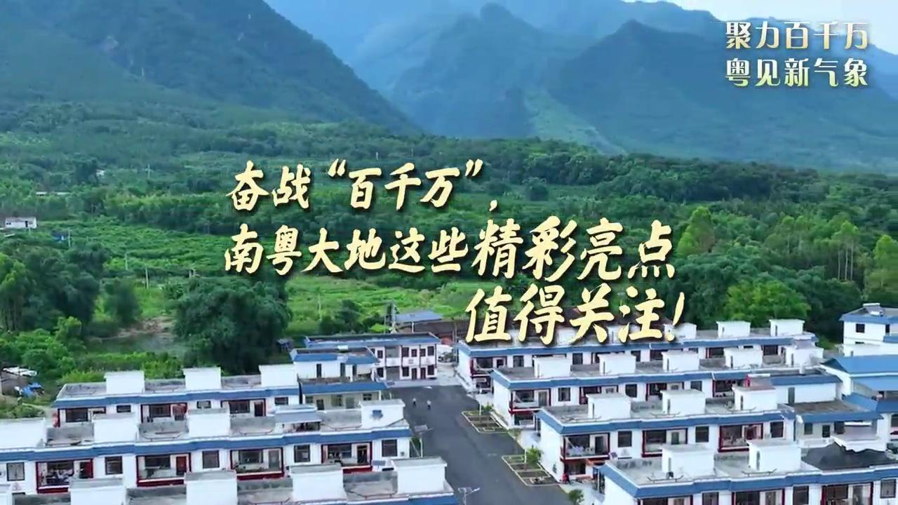 奋战“百千万”，南粤大地这些精彩亮点值得关注！