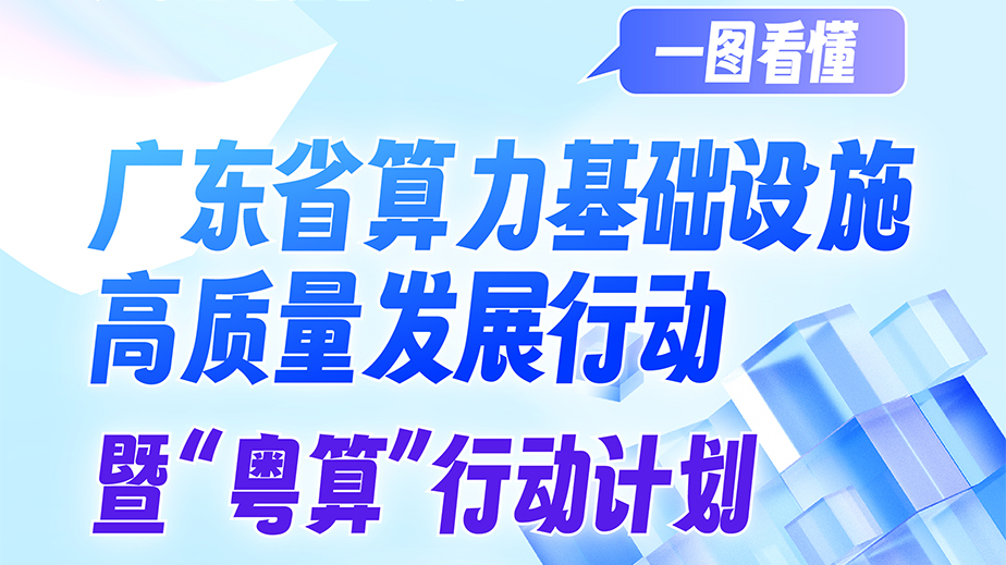 一图读懂 | 《广东省算力基础设施高质量发展行动暨“粤算”行动计划（2024-2025年）》