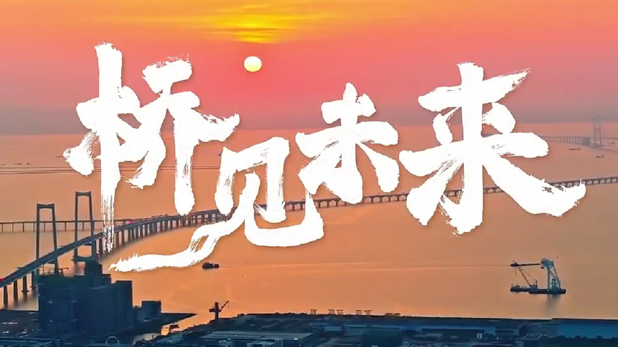 深中通道宣传片：桥见奋斗，更桥见未来！