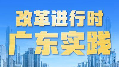 改革进行时·广东实践