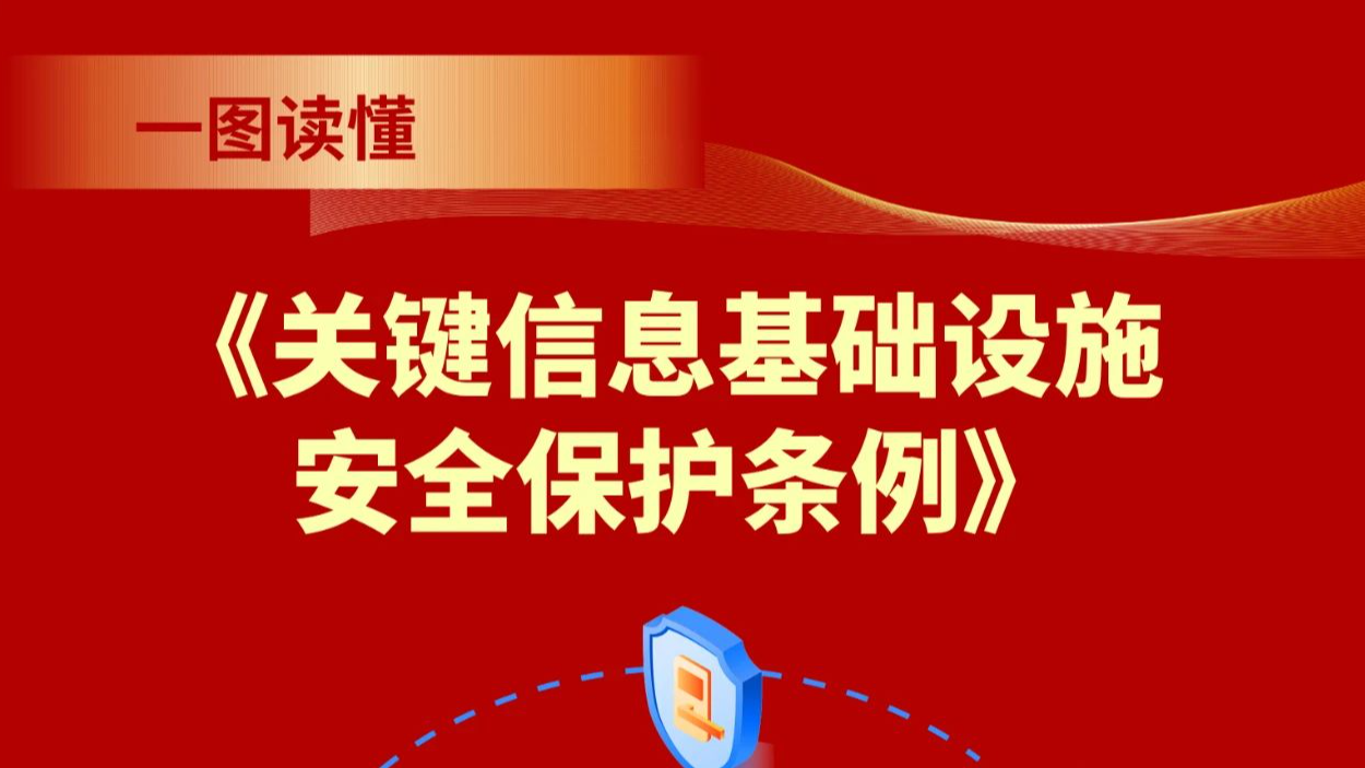 一图读懂｜《关键信息基础设施安全保护条例》