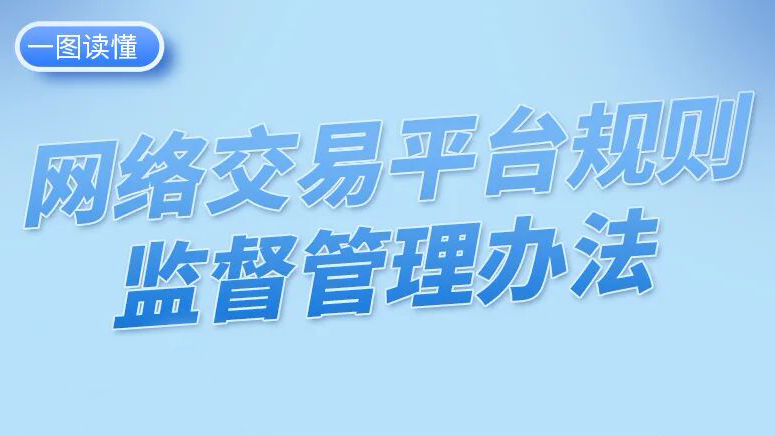 一图读懂丨《网络交易平台规则监督管理办法》